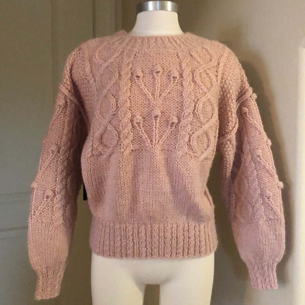 Liz Claiborne vintage hand knit sweater